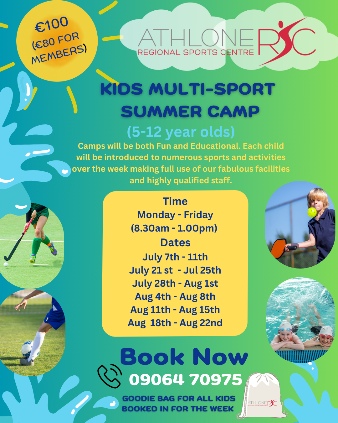 Summer Camps Are On Sale Athlone Sports Centre summer-camps-are-on-sale-athlone-sports-centre